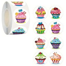 Cupcake, Birthday Stickers